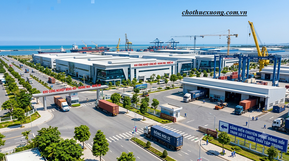 Chi tiết về KCN Đông Hồi Hoàng Mai Nghệ An